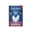 BUTCHER'S Originalrezept in Gelee, Hundefutter, Stücke mit Huhn in Gelee, 400g