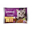 WHISKAS Pure Delight Geflügelfrikadellen mit Huhn und Pute 4x85g