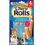 INABA Churu Rolls Chicken 4x10g Wraps mit Huhn, Thunfisch und Jakobsmuscheln für Katzen