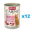 ANIMONDA Adult Carny mit Pute, Huhn, Shrimps 12 x 400 g