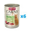 ANIMONDA Carny Adult Huhn, Pute + Kaninchen 6 x 400 g