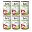 BRIT Pate&Meat duck 6 x 400 g Entenpastete für Hunde