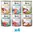 BRIT Pate&Meat Mix Geschmacks 24x800 g Pastete für Hunde