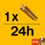 PEDIGREE DentaStix (mittelgroße Rasse) Zahnpflegemittel für Hunde 7stck. - 180g
