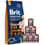 BRIT Premium By Nature Senior Small Medium S+M 15 kg + Nassfutter mit Truthahn 6x400 g