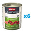 ANIMONDA GranCarno Original Adult RIND + ENTENHERZEN 6 x 800 g