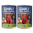 SIMPLY FROM NATURE Nasses Pferdefleisch mit Kartoffeln x 6 SIMPLY FROM NATURE Ziege mit Kartoffel x 6 - 400g