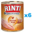 RINTI Singlefleisch Pur Monoprotein Huhn 6x400g