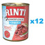 RINTI Kennerfleisch Junior 12x800g mit Rindfleisch für Welpen