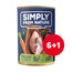 SIMPLY FROM NATURE Hundenassfutter Fasan mit Karotten 6 x 400 g + 1 GRATIS