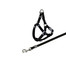 TRIXIE  One Touch Katzengeschirr mit Leine 26-37 cm