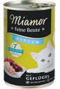 MIAMOR Feine Beute Kitten Poultry mit Geflügel für Kätzchen 400g