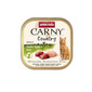 ANIMONDA Carny Country Adult Chicken&Veal&Vension 100 g Huhn, Kalb und Schweinefleisch für adulte Katzen