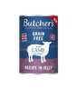 BUTCHER'S Originalrezept in Gelee, Hundefutter, Stücke mit Lamm in Gelee, 400g