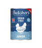 BUTCHER'S Original Junior, Hundefutter, Hühnerstücke in Gelee, 400g